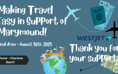 WestJet Raffle – Gift of Flight Winner Announced!